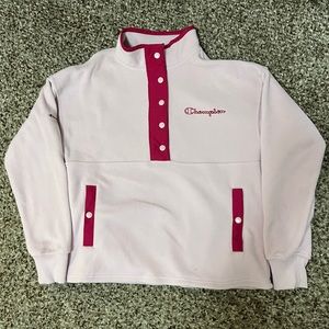 Pink champion sweater